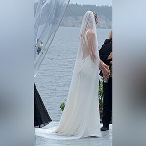 Grace Loves Lace Martini Ivory Dress with a detachable bow.
